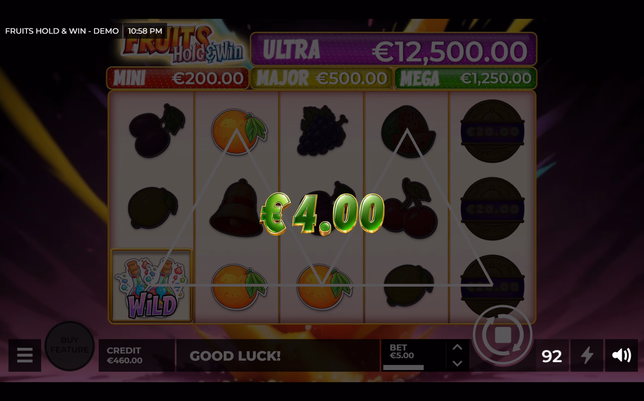 Fruits Hold & Win artwork