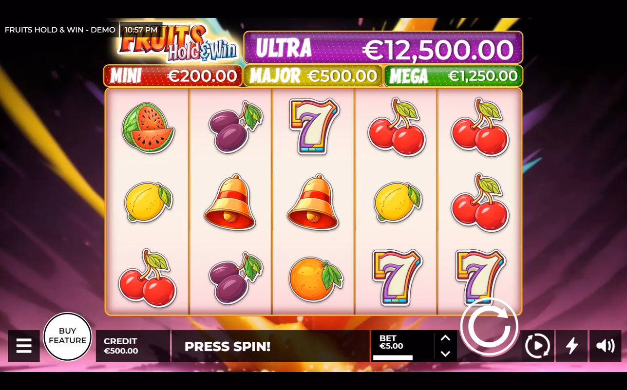 Fruits Hold & Win artwork