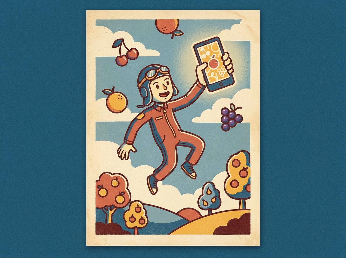 Fruits Hold & Win in a mobile browser